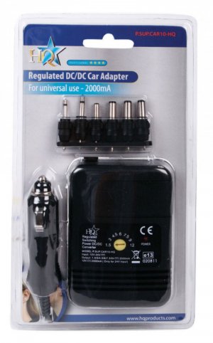 Univerzální auto adapter 12-24 V DC/DC